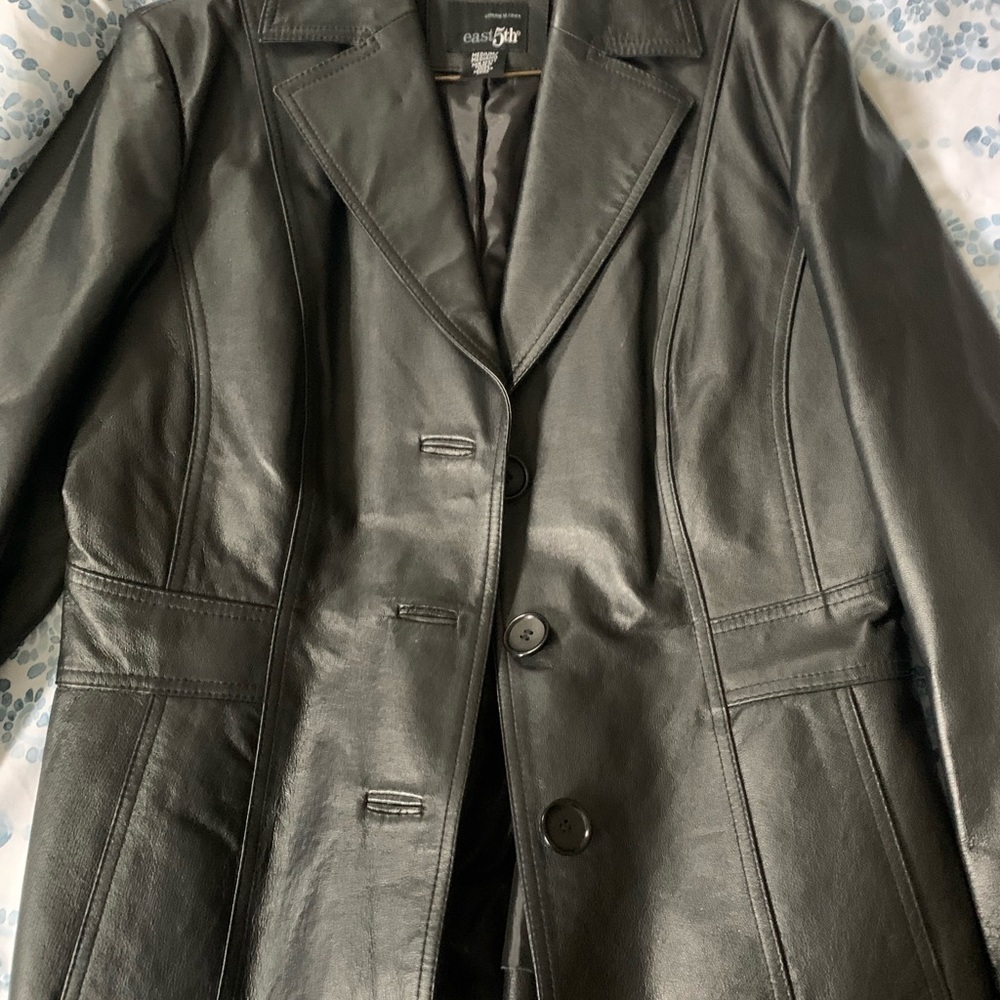 East5th 100% Leather Jacket in Medium